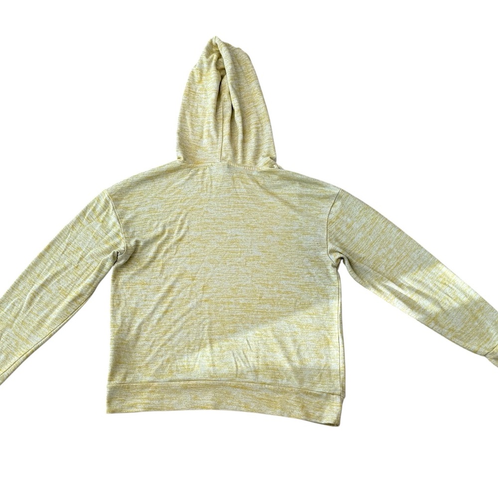 A New Day Women's Yellow Hooded Long Sleeve Sweatshirt